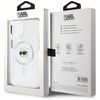 KARL LAGERFELD ETUI IML METAL KARL HEAD DO MAGSAFE DO IPHONE 15 Z WYSOKĄ