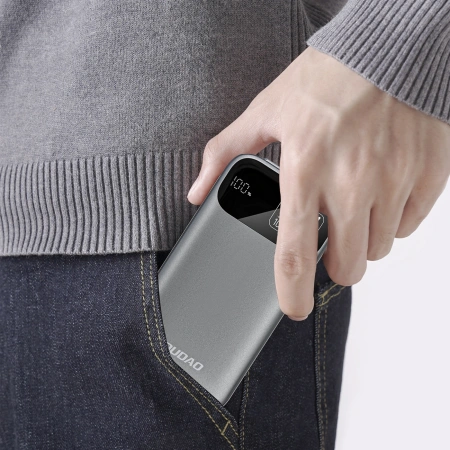 DUDAO POWERBANK K31 10000MAH 22,5W PD Z WBUDOWANYM KABLEM DO IPHONE 11 12