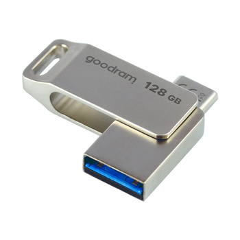 Pendrive 128 GB USB 3.2 Gen 1 USB / USB C OTG ODA3 Goodram - srebrny