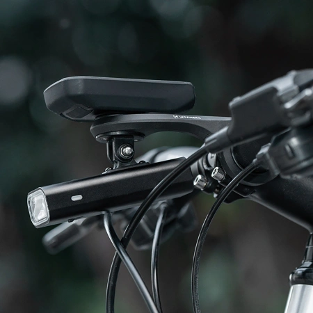 Uchwyt rowerowy Wozinsky WUG-01B na licznik Garmin na kierownicę na kamerkę lampkę - czarny