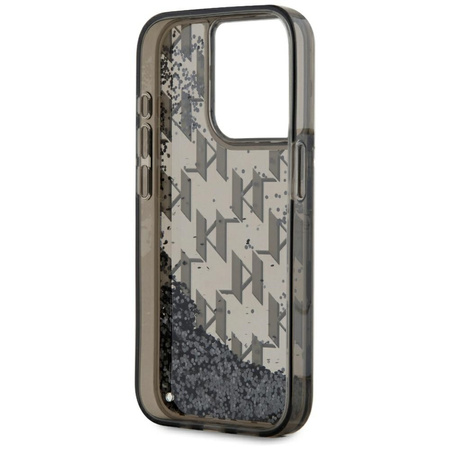 KARL LAGERFELD ETUI LIQUIDE GLITTER MONOGRAM GRADIENT DO IPHONE 15 PRO MAX
