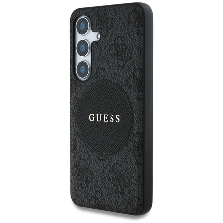GUESS ETUI 4G ROUND PATCH CLASSIC LOGO DO SAMSUNG GALAXY S25 MAGNETYCZNE