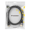 Wozinsky kabel HDMI 2.1 8K 60 Hz 48 Gbps / 4K 120 Hz / 2K 144 Hz 1 m srebrny (WHDMI-10)