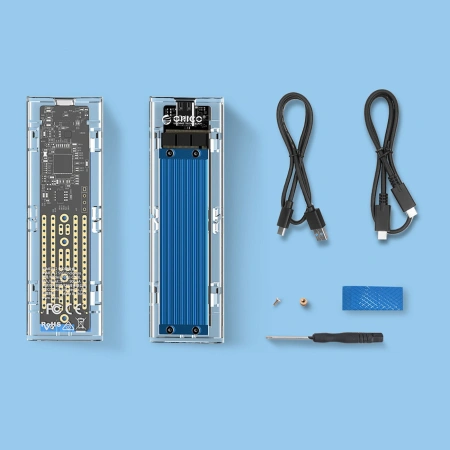 ORICO KIESZEŃ M.2 NVME DO USB-C 10GB/S DO KOMPUTERA PC Z SZYBKIM PRZEJŚCIEM