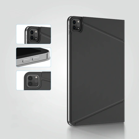 Etui AMAZINGTHING Matte Pro Mag Folio z podstawką na iPad Air M3 11" - czarne