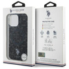 US POLO ASSN POKROWIEC DO MAGSAFE DO IPHONE 16 PRO 6.3 CZARNY Z RINGIEM