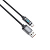 PALPRO KABEL USB-A USB-C SZYBKIE ŁADOWANIE DO SAMSUNG APPLE 3A 18W LED 1M