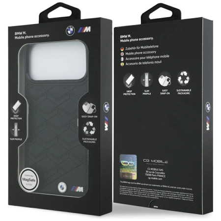 BMW ETUI CASE POKROWIEC DO MAGSAFE IPHONE 17 PRO MAX M SHAPE LOGO