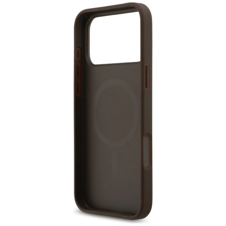 GUESS ETUI 4G CIRCLE CLASSIC LOGO DO IPHONE 17 PRO MAX Z MAGNETYCZNYM