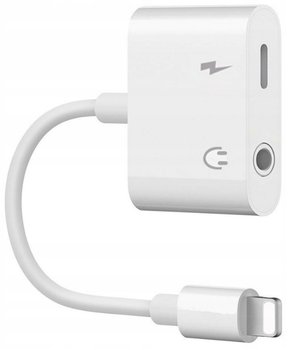 CO2 PRZEJŚCIÓWKA ADAPTER MINI JACK 3,5MM KABEL DO IPHONE XS 11 12 13 14 PRO