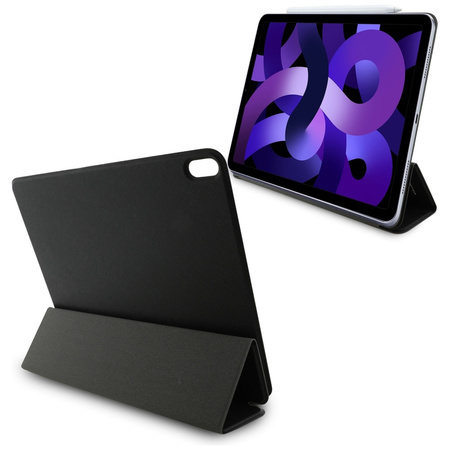 Karl Lagerfeld KLFC13RM24SAKCK iPad Air 13 2024/2025 Book Cover czarny/black Saffiano Magnetic Karl &Choupette