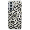 Etui Guess IML Leopard Print Triangle    MagSafe do Samsung Galaxy S26 czarny