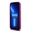 DKNY POKROWIEC DO IPHONE 15 PRO 6.1 SKÓRZANE MONOGRAM LOGO METALOWE DO