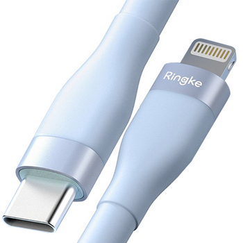 Ringke kabel USB-C - Lightning 480Mb/s 20W 2m niebieski (CB60136RS)