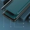 HURTEL ECO LEATHER VIEW CASE ETUI DO IPHONE 13 MINI Z KLAPKĄ I Z PODSTAWKĄ
