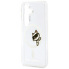 Etui Karl Lagerfeld IML Peekaboo         Choupette MagSafe do Samsung Galaxy S26 przezroczysty
