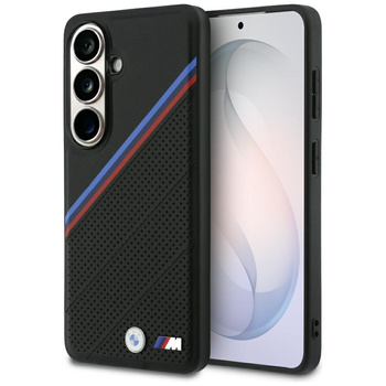 Etui BMW Tricolor Metal Logo MagSafe do  Samsung Galaxy S26 czarny