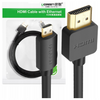 UGREEN KABEL HDMI MICRO 4K 3D 1.5M DO TELEWIZORÓW MONITORÓW KOMPUTERÓW