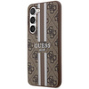 Etui Guess GUHCS23MP4RPSW S23+ S916 - brązowe 4G Printed Stripe