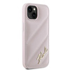 KARL LAGERFELD ETUI HARDCASE DO IPHONE 14 15 13 6,1 DIAGONAL QUILTED SCRIPT