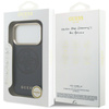 Etui Guess Perforated 4G MagSafe do iPhone 17 Pro Max niebieski
