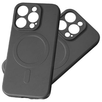 Silikonowe etui z MagSafe Silicone Case do iPhone 15 - czarne