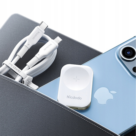 £adowarka indukcyjna, do zegarków Apple Watch 5 6 7 8, bia³a Mcdodo