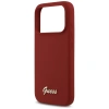 GUESS ETUI SILICONE SCRIPT METAL LOGO DO IPHONE 17 PRO MAGSAFE POKROWIEC