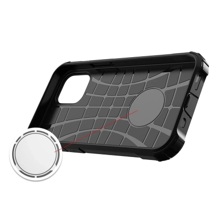 HURTEL ETUI PANCERNE DO IPHONE 12 PRO MAX OCHRONNE Z HYBRYDOWĄ OCHRONĄ