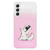 Karl Lagerfeld KLHCS22MCFNRCPI S22+ S906 hardcase różowy/pink Choupette Eat