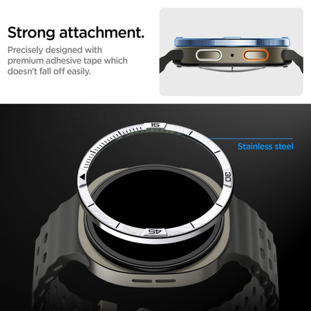 SPIGEN BEZEL TUNE PILOT DO SAMSUNG GALAXY WATCH 8 44MM OCHRONA RAM
