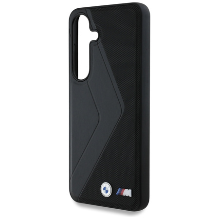 BMW ETUI MAGNETYCZNE SKÓRZANE DO SAMSUNG GALAXY S25 OVERSIZED STRIPES