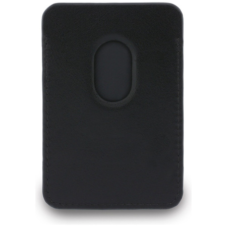 Zestaw portfel + hand strap Guess        triangle MagSafe czarny