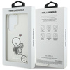 Etui Karl Lagerfeld IML Karl&Choupette   MagSafe do Samsung Galaxy S26 Ultra przezroczysty