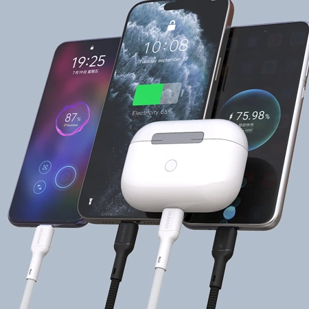 DUDAO KABEL L9X 30W USB-C DO LIGHTNING IPHONE 11 12 13 14 1M Z SZYBKIM