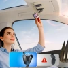 Uchwyt na okulary Joyroom JR-ZS511 na osłonę przeciwsłoneczną klips magnetyczny - czarny