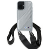 BMW BMHCP16S23PSCCG iPhone 16 6.1       szary/grey hardcase M Edition Carbon Stripe & Strap