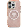 GUESS ETUI POKROWIEC Z DO MAGSAFE DO IPHONE 16 PRO Z METALOWYM WYKOŃCZENIEM