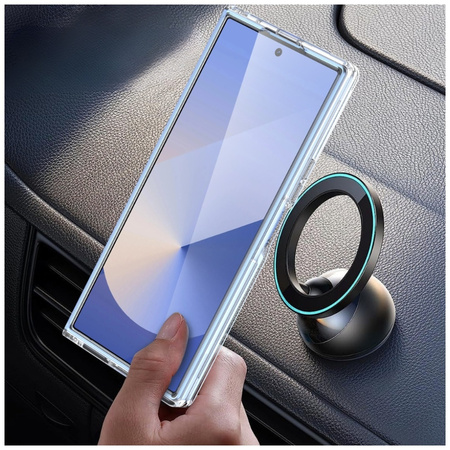 Etui Beline Clear MagSafe do Samsung Galaxy Z Fold7 przezroczysty