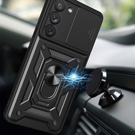 HURTEL ETUI DO SAMSUNG GALAXY S23 CAMSHIELD HYBRID ARMOR Z OCHRONĄ APARATU