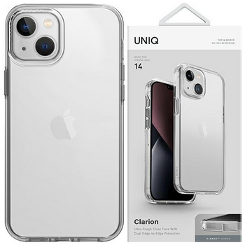 Etui Uniq Clarion na iPhone 14 przeźroczysty/lucent clear