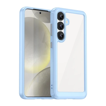 HURTEL ETUI SILIKONOWE OUTER SPACE CASE DO SAMSUNG GALAXY S25 ŻELOWA RAMKA