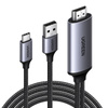 UGREEN ADAPTER HDMI DO USB-C 4K 60HZ 5V 1A DO ZGODNYCH TELEWIZORÓW LAPTOPÓW