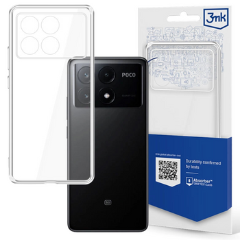 3MK CLEAR CASE DO XIAOMI POCO X6 PRO 5G ETUI Z ODPORNOŚCIĄ NA WODĘ I PYŁ