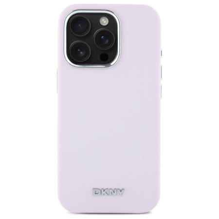 DKNY ETUI DO IPHONE 16 PRO 6.3 DO MAGSAFE LIQUID SILICONE SMALL METAL LOGO