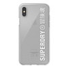 SuperDry Snap iPhone X/Xs Clear Case biały/white 41576