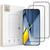 SZKŁO HARTOWANE TECH-PROTECT GLASS FIT+ 2-PACK XIAOMI POCO F8 ULTRA BLACK
