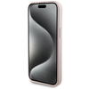 Zestaw Guess GUBPM5P15S4GEMGP iPhone15 6.1 hardcase + Powerbank 5000mAh MagSafe różowy/pink 4G Metal Logo