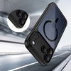 TECH-PROTECT MAGPEAK MAGSAFE CC IPHONE 17 PRO MAX BLACK/CLEAR