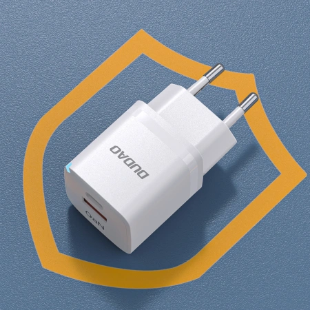 DUDAO ŁADOWARKA SIECIOWA GAN 33W PPS USB C/USB DO TELEFONÓW SZYBKIE